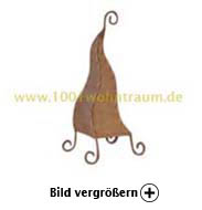  Bambus Stehlampe Zipfel Rinde Aus