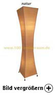  Bambus Stehlampe Titania String Natur