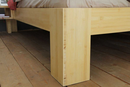 SUVA Bambusbett ohne Rückenlehne 180x200cm