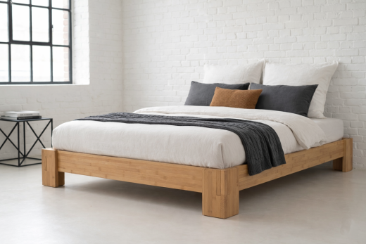 Bambusbett Bali in Übergröße