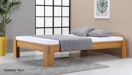 BALI Bambusbett ohne Rückenlehne 160x200cm