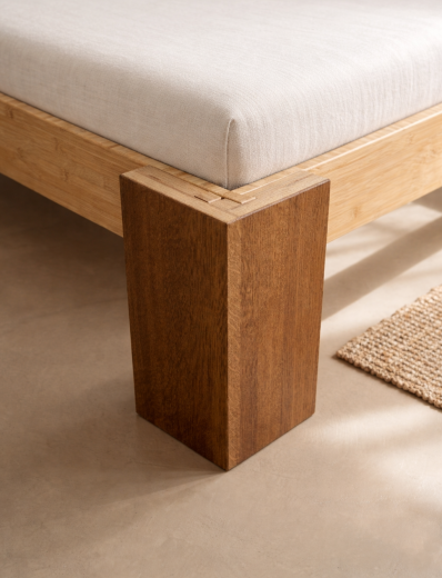 HAVANNA Bambusbett ohne Rückenlehne 240x220cm