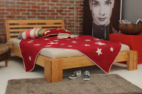 BURMA Bambusbett mit Rückenlehne Melaka 180x200cm