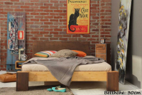 HAVANNA Bambusbett mit Rückenlehne Hainan 220x220cm