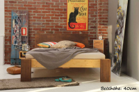 HAVANNA Bambusbett mit Rückenlehne Hainan 240x200cm