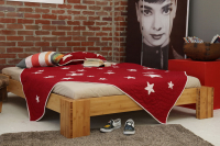 Burma Bambusbett ohne Rückenlehne Überlänge