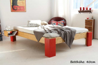 OSAKA Bambusbett ohne Rückenlehne 180x220cm