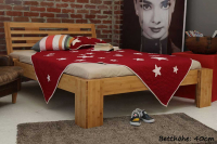 BURMA Bambusbett mit Rückenlehne Melaka 180x220cm