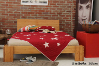 BURMA Bambusbett mit Rückenlehne Hainan 90x220cm