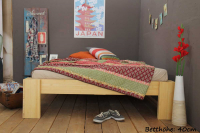 SUVA Bambusbett ohne Rückenlehne 200x220cm