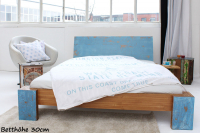 ARUBA Bambusbett mit Rückenlehne Hainan 180x200cm