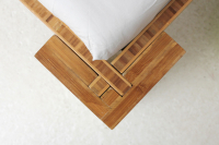 PALAU Bambusbett ohne Rückenlehne 180x220cm