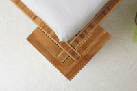 HAWAII  Bambusbett mit Rückenlehne Hainan 180x220cm