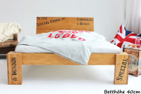 OPUS Bambusbett mit Rückenlehne Hainan 180x220cm