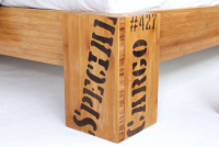 Opus Bambusbett mit Rückenlehne