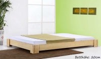 JAVA Bambusbett ohne Rückenlehne 180x200cm