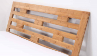 BALI Bambusbett mit Rückenlehne Melaka 200x220cm