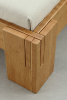 BALI Bambusbett ohne Rückenlehne 120x220cm