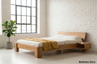 ANGEBOT Bambusbett BALI 120x220cm inkl. Lattenrost und Matratze