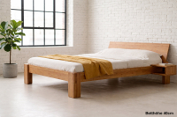 BALI Bambusbett mit Rückenlehne Hainan 160x200cm