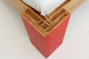 OSAKA Bambusbett ohne Rückenlehne 180x220cm