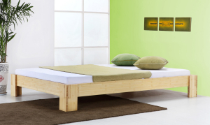 Java Bambus-Bett ohne Rückenlehne