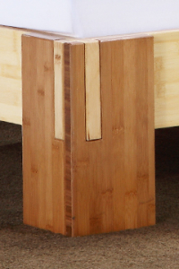 TIMOR Bambusbett ohne Rückenlehne 140x220cm