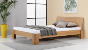 BALI Bambusbett mit Rückenlehne Hainan 160x220cm